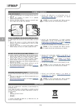 Предварительный просмотр 128 страницы Fimap FA15+ 115V Original Instruction