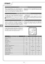 Предварительный просмотр 134 страницы Fimap FA15+ 115V Original Instruction