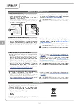 Предварительный просмотр 144 страницы Fimap FA15+ 115V Original Instruction