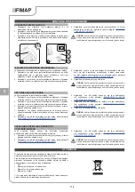 Предварительный просмотр 176 страницы Fimap FA15+ 115V Original Instruction