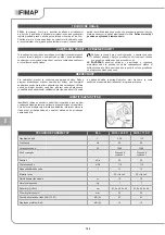 Предварительный просмотр 182 страницы Fimap FA15+ 115V Original Instruction