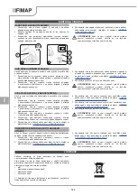 Предварительный просмотр 192 страницы Fimap FA15+ 115V Original Instruction