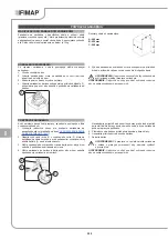 Предварительный просмотр 202 страницы Fimap FA15+ 115V Original Instruction