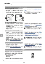 Предварительный просмотр 208 страницы Fimap FA15+ 115V Original Instruction