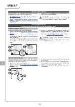 Предварительный просмотр 222 страницы Fimap FA15+ 115V Original Instruction