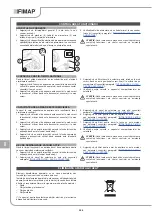 Предварительный просмотр 256 страницы Fimap FA15+ 115V Original Instruction