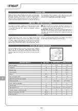 Предварительный просмотр 262 страницы Fimap FA15+ 115V Original Instruction