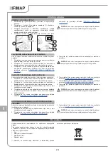 Предварительный просмотр 272 страницы Fimap FA15+ 115V Original Instruction