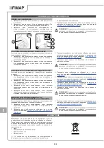 Предварительный просмотр 288 страницы Fimap FA15+ 115V Original Instruction