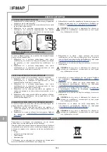 Предварительный просмотр 304 страницы Fimap FA15+ 115V Original Instruction