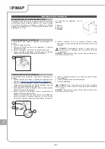 Предварительный просмотр 314 страницы Fimap FA15+ 115V Original Instruction