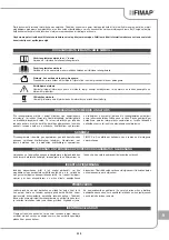 Предварительный просмотр 341 страницы Fimap FA15+ 115V Original Instruction