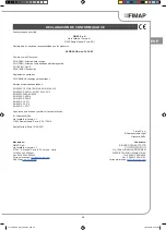 Preview for 35 page of Fimap FV-CART Use And Maintenance Manual