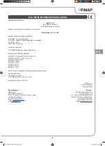 Preview for 95 page of Fimap FV-CART Use And Maintenance Manual