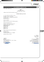 Preview for 145 page of Fimap FV-CART Use And Maintenance Manual