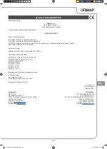 Preview for 165 page of Fimap FV-CART Use And Maintenance Manual