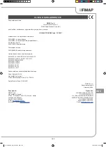 Preview for 185 page of Fimap FV-CART Use And Maintenance Manual