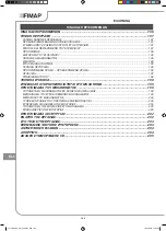 Preview for 196 page of Fimap FV-CART Use And Maintenance Manual