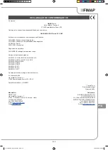 Preview for 215 page of Fimap FV-CART Use And Maintenance Manual