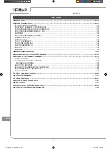 Preview for 236 page of Fimap FV-CART Use And Maintenance Manual