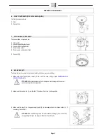 Preview for 10 page of Fimap Fv30 WD Use And Maintenance Manual