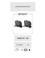 Fimap GAMMA 66 Use And Maintenance Manual предпросмотр