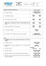 Preview for 10 page of Fimap MAGNA 100 BS Maintenance And Inspection Procedures Manual