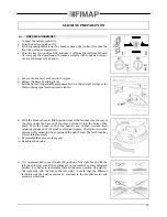 Предварительный просмотр 11 страницы Fimap Magna 1300 Operating Instructions Manual