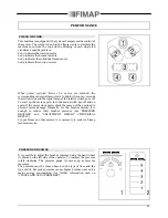 Предварительный просмотр 17 страницы Fimap Magna 1300 Operating Instructions Manual