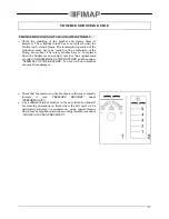 Предварительный просмотр 29 страницы Fimap Magna 1300 Operating Instructions Manual