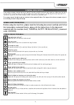 Preview for 5 page of Fimap MAGNA PLUS Use And Maintenance Manual