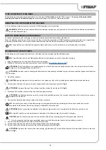 Preview for 15 page of Fimap MAGNA PLUS Use And Maintenance Manual