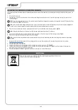 Preview for 42 page of Fimap MAGNA PLUS Use And Maintenance Manual