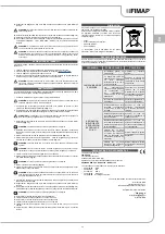 Preview for 11 page of Fimap NANO 115 Use And Maintenance Manual