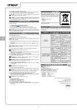 Preview for 26 page of Fimap NANO 115 Use And Maintenance Manual