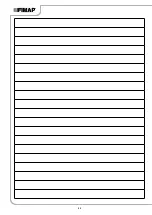 Preview for 22 page of Fimap ORBITIZER Use And Maintenance Manual
