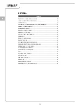 Предварительный просмотр 36 страницы Fimap UP36 Use And Maintenance Manual
