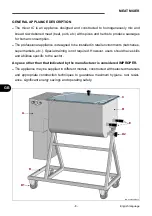 Предварительный просмотр 30 страницы Fimar 50C1P Use And Maintenance