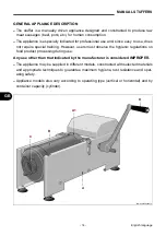 Предварительный просмотр 36 страницы Fimar 50C1P Use And Maintenance