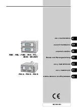 Preview for 1 page of Fimar FES/4 Use And Maintenance