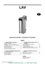 Предварительный просмотр 43 страницы Fimar LAV Translation Of The Original Instructions