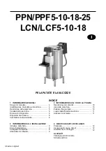 Preview for 3 page of Fimar LCF10 Operation And Maintenance Manual