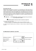 Preview for 4 page of Fimar LCF10 Operation And Maintenance Manual