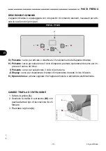 Предварительный просмотр 12 страницы Fimar PF25E Use And Maintenance