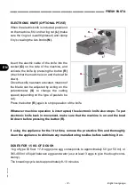 Предварительный просмотр 30 страницы Fimar PF25E Use And Maintenance