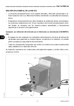 Предварительный просмотр 74 страницы Fimar PF25E Use And Maintenance