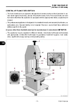 Предварительный просмотр 26 страницы Fimar SE/1550 Use And Maintenance