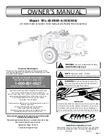 Fimco 5303636 Manual preview