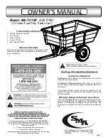 Preview for 1 page of Fimco 800-TC10P Owner'S Manual