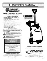 Fimco LAWN GUARD LWN-GRD-4 Owner'S Manual preview